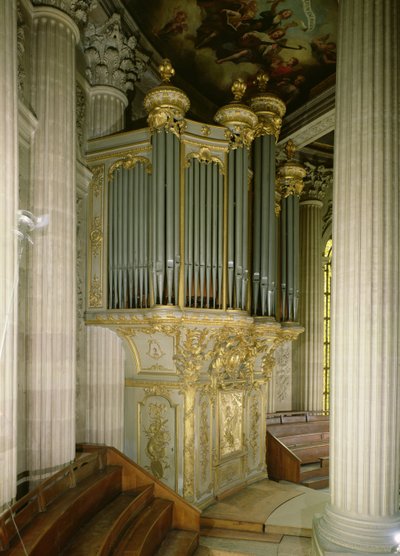 Orgel in de kapel door French School