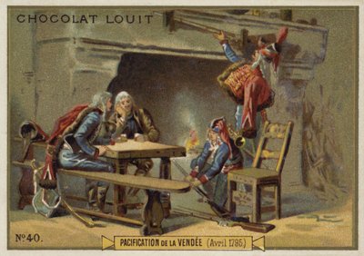 Pacificatie van de Vendée, Franse Revolutie, april 1795 door French School