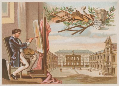 Schilder en de École des Beaux Arts, Parijs door French School