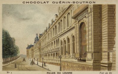 Louvre door French School
