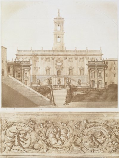 Palazzo Senatorio, Het Capitool, Rome, uit Fragments d
