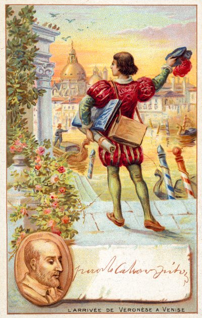 Paolo Veronese arriveert in Venetië door French School