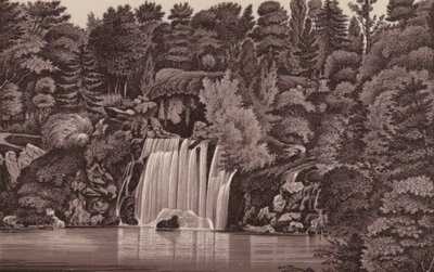 Parijs: Cascade du Bois de Boulogne door French School