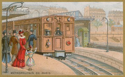 Parijse metro door French School
