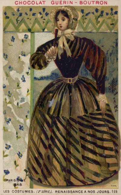 Parijse mode, 1848 door French School