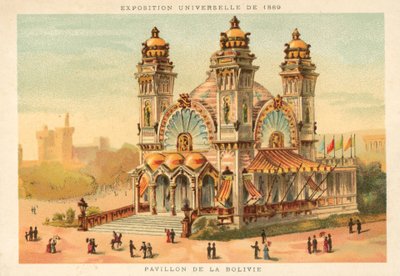 Paviljoen van Bolivia, Exposition Universelle 1889, Parijs door French School