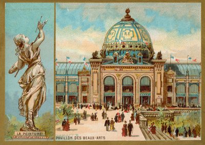 Paviljoen van Schone Kunsten, Exposition Universelle, Parijs door French School