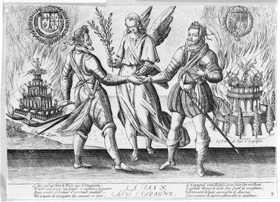 Vrede met Spanje, 1598 door French School