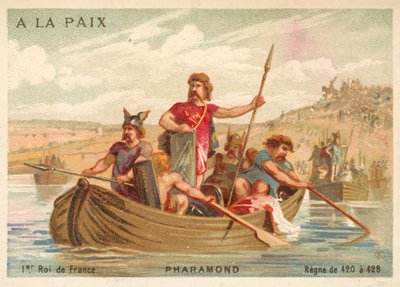 Pharamond I, koning van de Franken door French School