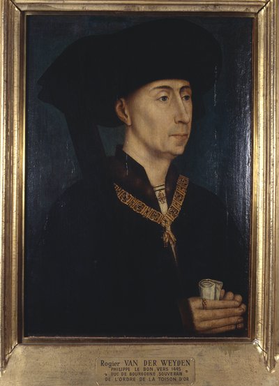 Filips III de Goede/Hertog van Bourgondië/Soeverein van de Orde van het Gulden Vlies door French School