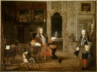 Filips II en Lodewijk I van Orléans, Hertog van Chartres door French School