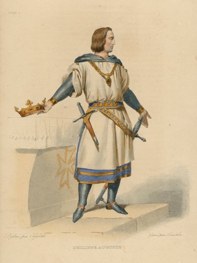 Philippe Auguste door French School