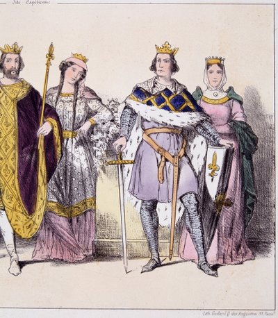 Philippe Auguste en Isabelle de Hainaut - in 