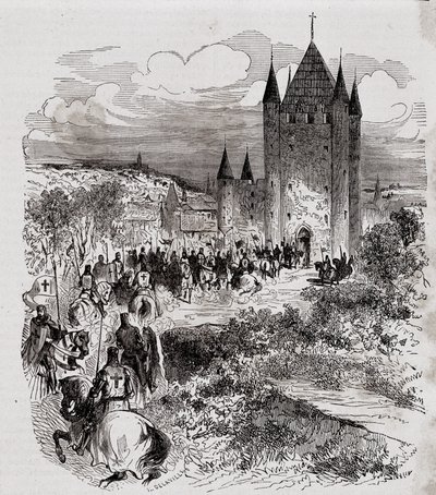 Philippe le Bel, die zich niet veilig voelde, zocht toevlucht in de Tempeltoren - in 