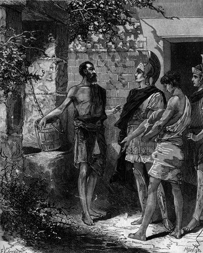 Phocion (Phokion) (402 v.Chr. - 318 v.Chr.) is een Atheense strateeg en redenaar die de gezanten van Alexander de Grote ontvangt na de overwinning van Arbelles door French School