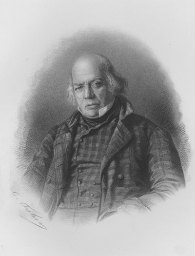 Pierre-Jean de Beranger door French School