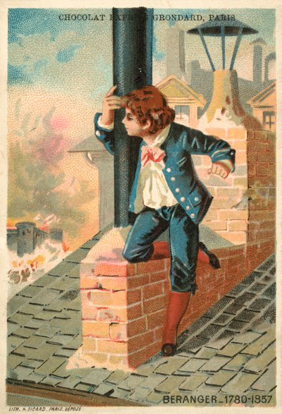 Pierre-Jean de Beranger, Franse dichter en liedjesschrijver door French School