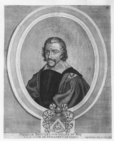 Pierre Broussel (gravure) door French School