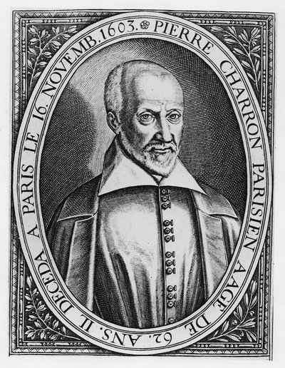 Pierre Charron (gravure) door French School