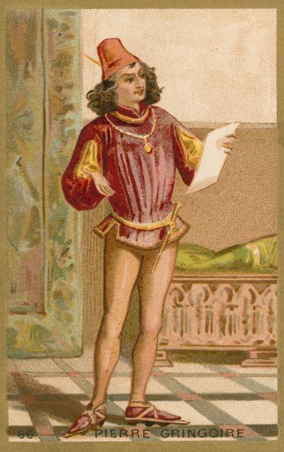 Pierre Gringoire door French School