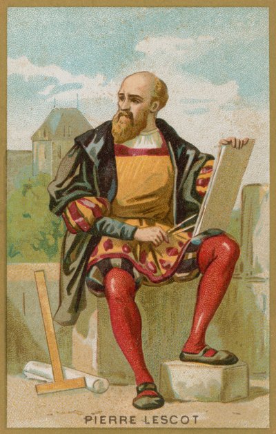Pierre Lescot door French School