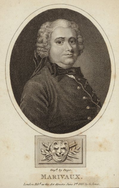 Pierre de Marivaux - Franse romanschrijver en dramaturg (1688-1763) door French School