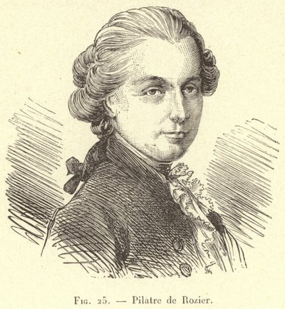 Pilatre de Rozier door French School