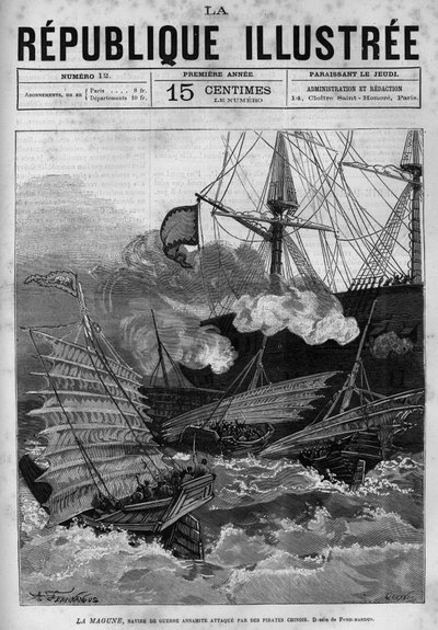 Piraterij: het Annamitische oorlogsschip 