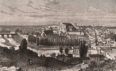 Poitiers - gravure in 