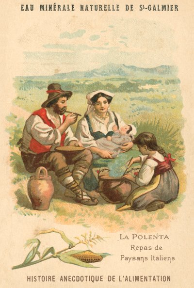 Polenta, maaltijd van Italiaanse boeren door French School