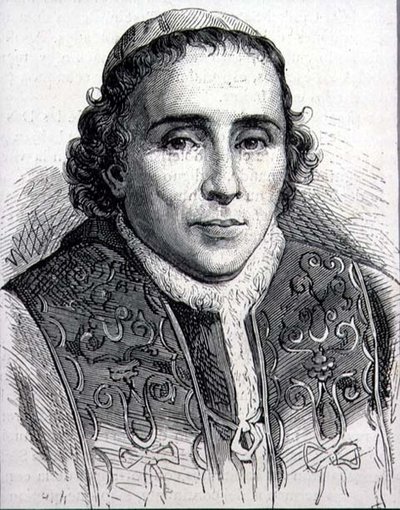 Paus Pius VII door French School