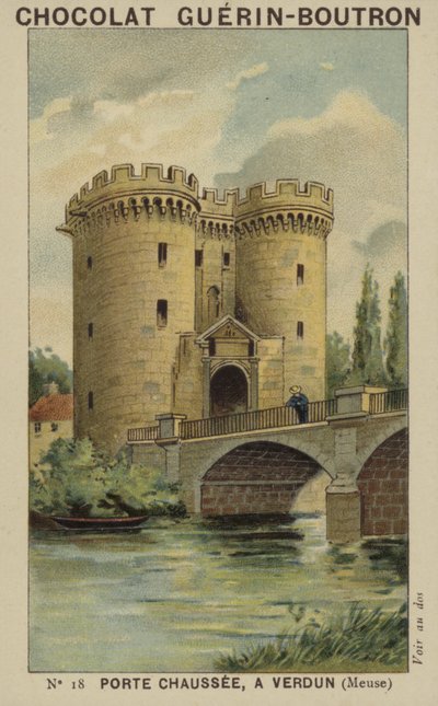 Porte Chaussee, Verdun, Meuse door French School