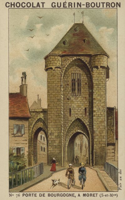 Porte de Bourgogne, Moret, Seine-et-Marne door French School