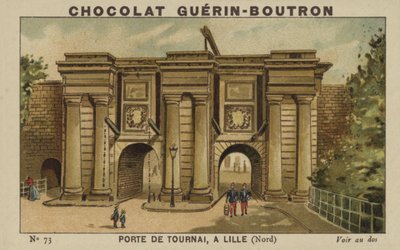 Porte de Tournai, in Lille, Nord door French School