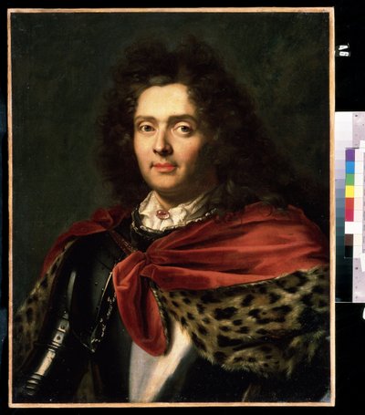 Portret van een Franse aristocraat uit de 18e eeuw door French School