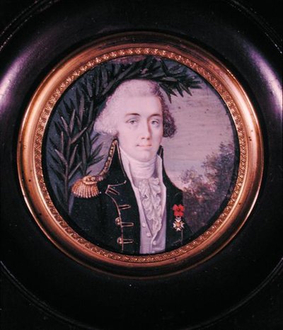 Portretminiatuur van Jean-Baptiste d