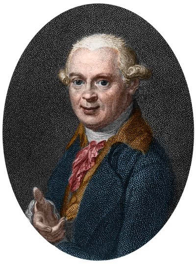 Portret van Abraham Gottlob Werner (1750-1817), Duitse geoloog door French School