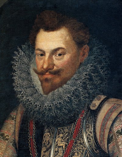 Portret van Albert VII door French School