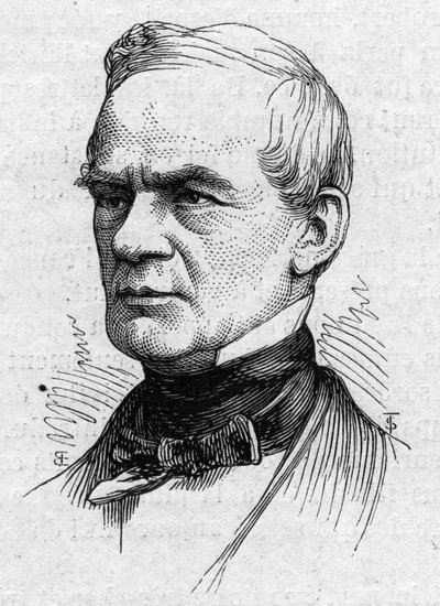 Portret van Alfred Auguste Cuvillier Fleury door French School