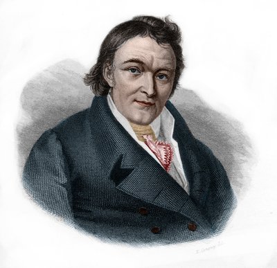 Portret van Aloys Senefelder door French School