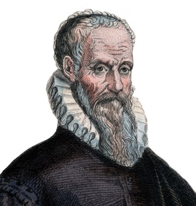 Portret van Ambroise Paré (1509-1590) door French School