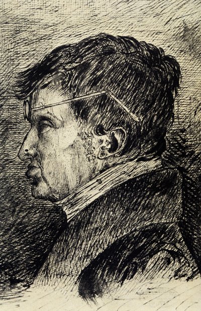 Portret van Andre-Marie Ampere door French School