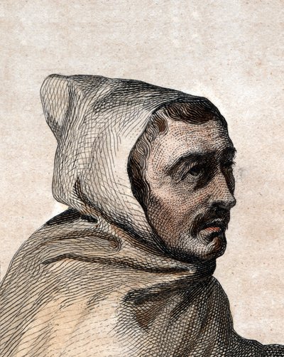 Portret van Armand Jean le Bouthillier de Rancé (1626-1700) door French School