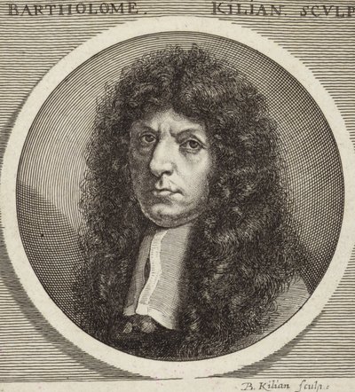 Portret van Bartholome Kilian door French School