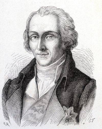 Portret van Benjamin de Rumford, Amerikaanse natuurkundige (1753 - 1814) - in 