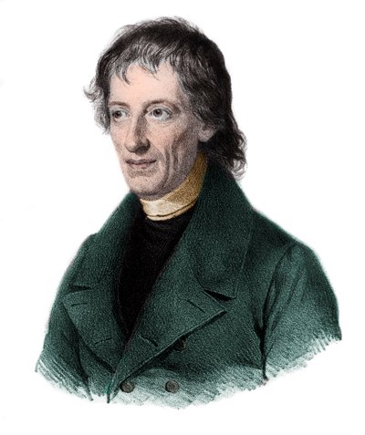 Portret van Bernhard Placidus Johann Nepomuk Bolzano (1781-1848), Boheemse wiskundige, logicus, filosoof, theoloog door French School