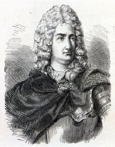 Portret van Charles François Du Fay (Dufay?) (1698 - 1739), Franse chemicus en natuurkundige - in 