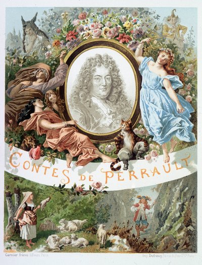Portret van Charles Perrault - Frontispice van 