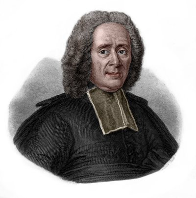 Portret van Charles Rollin door French School