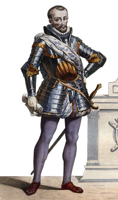 Portret van Charles de Cosse, graaf van Brissac (1505-1563), Maarschalk van Frankrijk door French School